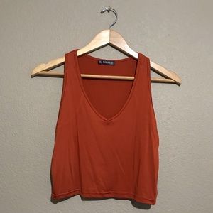 Crop tank top